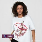 Machislet 2-in-1 soft, loose and fashionable large-pattern short-sleeved casual T-shirt