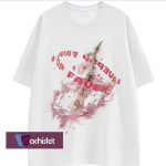 Machislet 2-in-1 soft, loose and fashionable large-pattern short-sleeved casual T-shirt