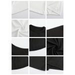 Machislet 2-in-1 soft, loose and fashionable large-pattern short-sleeved casual T-shirt