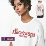 Machislet 3-in-1 large-pattern double-printed pure cotton short-sleeved casual T-shirt