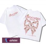 Machislet 3-in-1 large-pattern double-printed pure cotton short-sleeved casual T-shirt