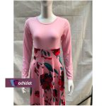 Machislet Daily Work Can Wear Women Casual Long Dress Long Sleeve Evening Gown