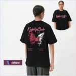 Machislet High-quality patterned casual short-sleeved T-shirt for women