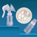 Manual breast pump, dual-purpose for bottle and breast milk storage cup, preferred for breastfeeding mothers