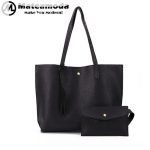 Mateamoda 2 PCS Women Bags Ladies Bags Handbags Purse Shoulder Bags Tote Bags
