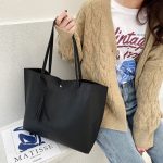 Mateamoda 2 PCS Women Bags Ladies Bags Handbags Purse Shoulder Bags Tote Bags