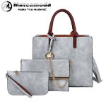 Mateamoda 3 PCS Women Bags Ladies Bags Handbags Purse Shoulder Bags Hobo Bags Tote Bags