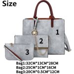 Mateamoda 3 PCS Women Bags Ladies Bags Handbags Purse Shoulder Bags Hobo Bags Tote Bags