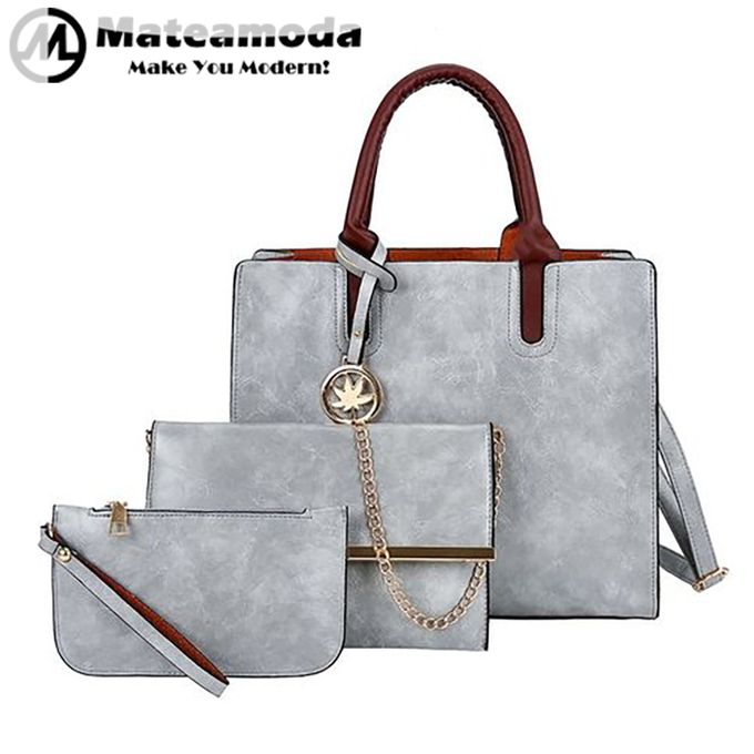 Mateamoda 3 PCS Women Bags Ladies Bags Handbags Purse Shoulder Bags Hobo Bags Tote Bags