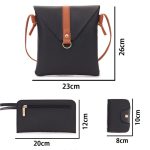 Mateamoda 4 PCS Women Bags Ladies Bags Handbags Purse Shoulder Bags Tote Bags