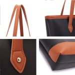 Mateamoda 4 PCS Women Bags Ladies Bags Handbags Purse Shoulder Bags Tote Bags