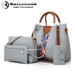 Mateamoda 4 PCS Women Bags Ladies Bags Handbags Purse Shoulder Bags Tote Bags Hobo Bags