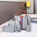 Mateamoda 4 PCS Women Bags Ladies Bags Handbags Purse Shoulder Bags Tote Bags Hobo Bags