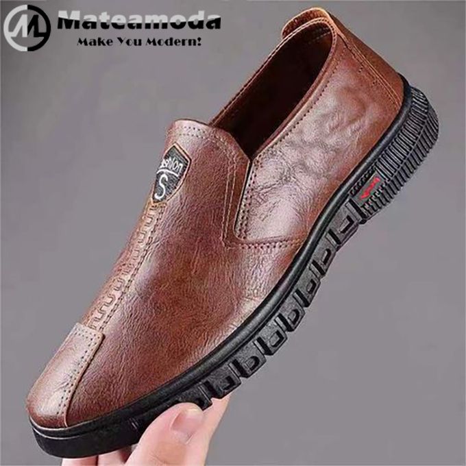 Mateamoda Men Shoes Loafers Casual Shoes Slip-Ons Business Loafers Formal Shoes