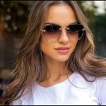Mateamoda Sunglasses Glasses Sunscreen Glasses Women Retro Thick-edge