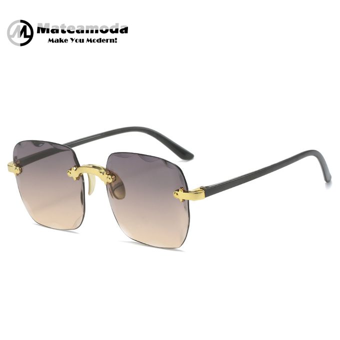 Mateamoda Sunglasses Glasses Sunscreen Glasses Women Retro Thick-edge