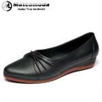 Mateamoda Women Shoes Flats Ladies Shoes Step-in Boat Shoes Ballet Shoes Wedges