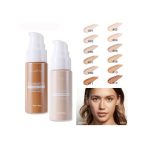 Maxfine Waterproof Matte Liquid Foundation Long-Lasting Makeup-09