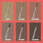 Maybelline Build A Brow - Eye Brow Pencil (Deep brown) Ultra Precise Pen for Hair- like Strokes, with Brow Gel for Sealing Gel Scilpts, All-Day Wear up to 24HR