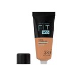 Maybelline Fit Me Matte And Poreless Foundation For Normal To OIly Skin Fill Coverage Blendable Upto 12H - 336 WARM OLIVE, 30ml