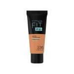 Maybelline Fit Me Matte And Poreless Foundation For Normal To OIly Skin Fill Coverage Blendable Upto 12H - 336 WARM OLIVE, 30ml