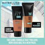 Maybelline Fit Me Matte & Poreless Foundation Full Coverage Blendable Normal To Oily Skin, Upto 12H Shine Control - 332 GOLDEN CARAMEL, 30ml
