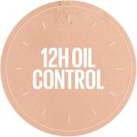 Maybelline Fit Me Matte Poreless Powder 356 Warm Coconut - Lightweight, 12hr Long Wearing, Skin Tone Matching, Absorbs Oil