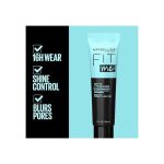 Maybelline Fit Me Mattifying Primer Matte and Poreless, with Sunscreen, Broad Spectrum SPF 20, for Normal to Oily Skin, 30ml