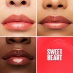 Maybelline Hydrating Lifter Gloss Sweetheart Shade - With Hyaluronic Acid for Hydrated, Fuller, Lifted Lips, 5.4ml