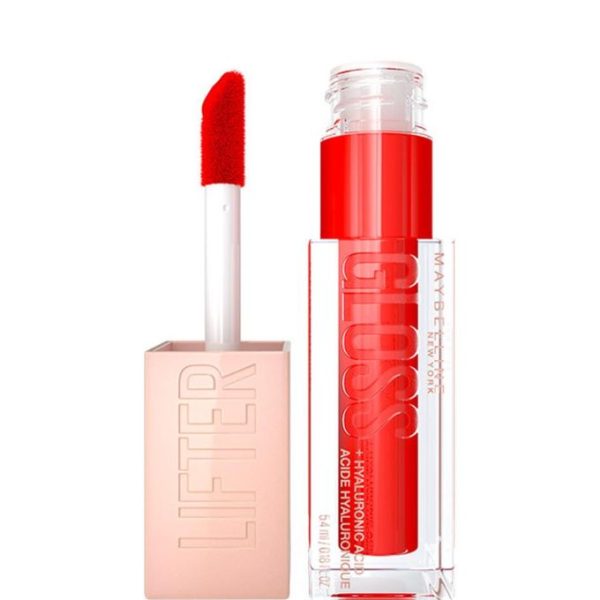 Maybelline Hydrating Lifter Gloss Sweetheart Shade - With Hyaluronic Acid for Hydrated, Fuller, Lifted Lips, 5.4ml