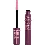 Maybelline Lash Sensational Sky High Mascara, Limitless Length & Volume, Flex Tower Brush, Light-as-Air Feel, With Bamboo Extract - Burgundy