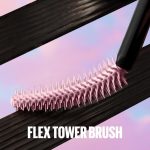 Maybelline Lash Sensational Sky High Mascara, Limitless Length & Volume, Flex Tower Brush, Light-as-Air Feel, With Bamboo Extract - Burgundy