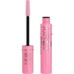 Maybelline Lash Sensational Sky High Mascara, Limitless Length & Volume, Flex Tower Brush, Light-as-Air Feel, With Bamboo Extract - Pink