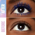Maybelline Lash Sensational Sky High Mascara, Limitless Length & Volume, Flex Tower Brush, Light-as-Air Feel, With Bamboo Extrac - Blue