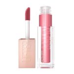 Maybelline Lifter Gloss Plumping and Hydrating Lip Gloss, Shade: 005 Petal, with Hyaluronic Acid for Super Juicy Lips with Incredible Shine, 5.4ml