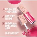 Maybelline Lifter Gloss Plumping and Hydrating Lip Gloss, Shade: 009 Topaz, with Hyaluronic Acid for Super Juicy Lips with Incredible Shine, 5.4ml
