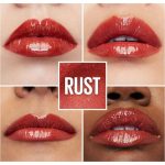 Maybelline Lifter Gloss Plumping and Hydrating Lip Gloss, Shade: 016 Rust, with Hyaluronic Acid for Super Juicy Lips with Incredible Shine, 5.4ml