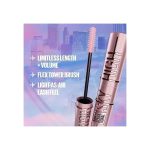 Maybelline Sky High Lash Sensational Mascara, Limitless Length & Volume, Flex Tower Brush, Light-as-Air Feel, With Bamboo Extrac - Black