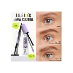 Maybelline Super Lock Brow Glue Clear Eyebrow Gel, Lightweight Gel for upto 24H Hold