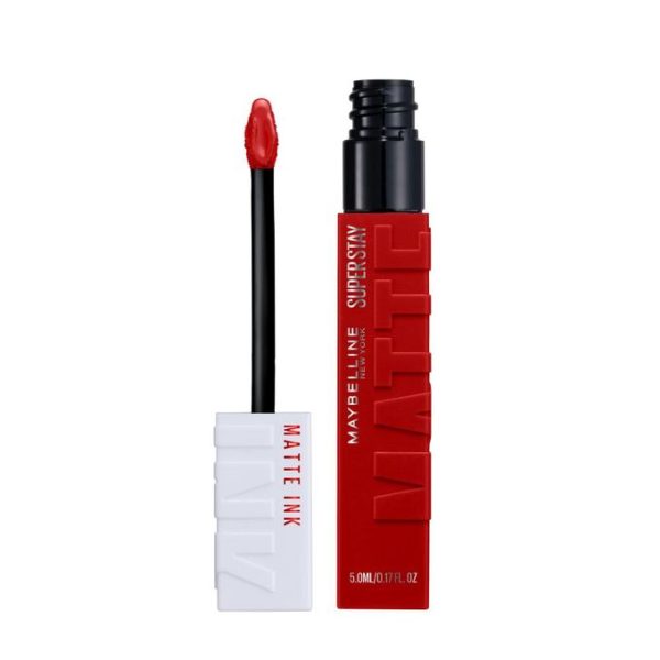 Maybelline Super Stay Matte Ink Liquid Lipstick, Shade: 118 Dancer, Long Lasting High Impact Color, Matte Finish Lipstick, up to 16H Wear, 5ml