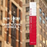 Maybelline Super Stay Matte Ink Liquid Lipstick, Shade: 325 Shot Caller, Long Lasting High Impact Color, Matte Finish Lipstick, up to 16H Wear, 5ml