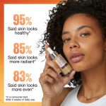Maybelline Superstay Skin Tint Shade 60 with Vitamin C, Upto 24HR Longwear, Radiant Light-to-Medium Coverage Foundation