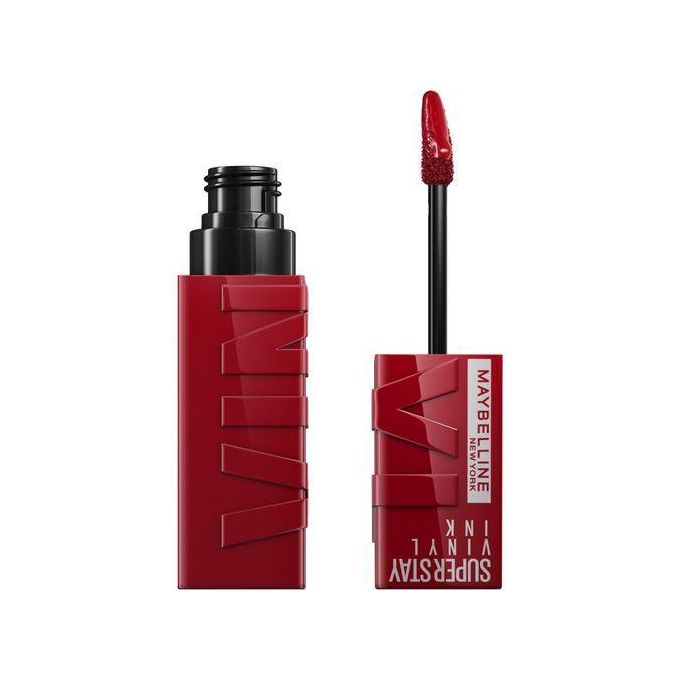 Maybelline Superstay Vinyl Ink 10 Lippy, Longwear, Smudge-free Liquid Lipstick, Long Lasting up to 16hr, Highly Pigmented Color, Shine Finish
