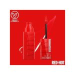 Maybelline Superstay Vinyl Ink Liquid Lipstick, Longwear, Smudge-free, Long Lasting up to 16hr, Highly Pigmented Color, Shine Finish - 25 Red-Hot