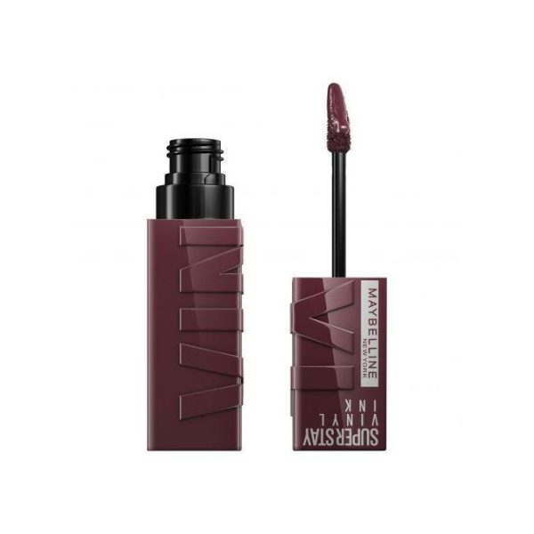 Maybelline Superstay Vinyl Ink Nude Shock Liquid Lipstick, Longwear, Smudge-free, Long Lasting up to 16hr, Highly Pigmented Color, Shine Finish - 135 Fearless