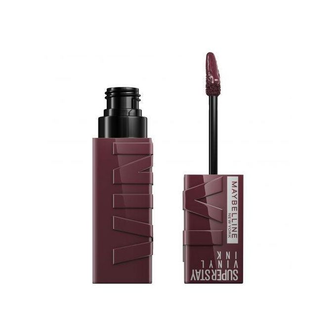 Maybelline Superstay Vinyl Ink Nude Shock Liquid Lipstick, Longwear, Smudge-free, Long Lasting up to 16hr, Highly Pigmented Color, Shine Finish - 135 Fearless