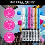 Maybelline Tattoo Play Eye Liner - Defend as white, Smudge-Proof, Long-Lasting & Waterproof Liquid Eyeliner