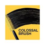 Maybelline Volume Express Colossal 100% Black Mascara, Collagen-enriched Formula for Enhanced Volume, Provides voluminous and dramatic eyelashes, 10.7ml