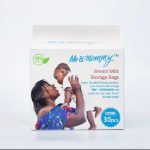 Me & Mommy BPA Free Breastmilk Storage Bags- 30 Pieces-220ml Each