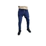 MEN DENIM SLIM FIT NON FADE JEANS-BLUE